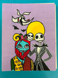 Haunting of Christmas painting