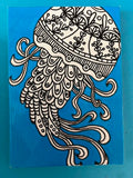 Jellyfish painting