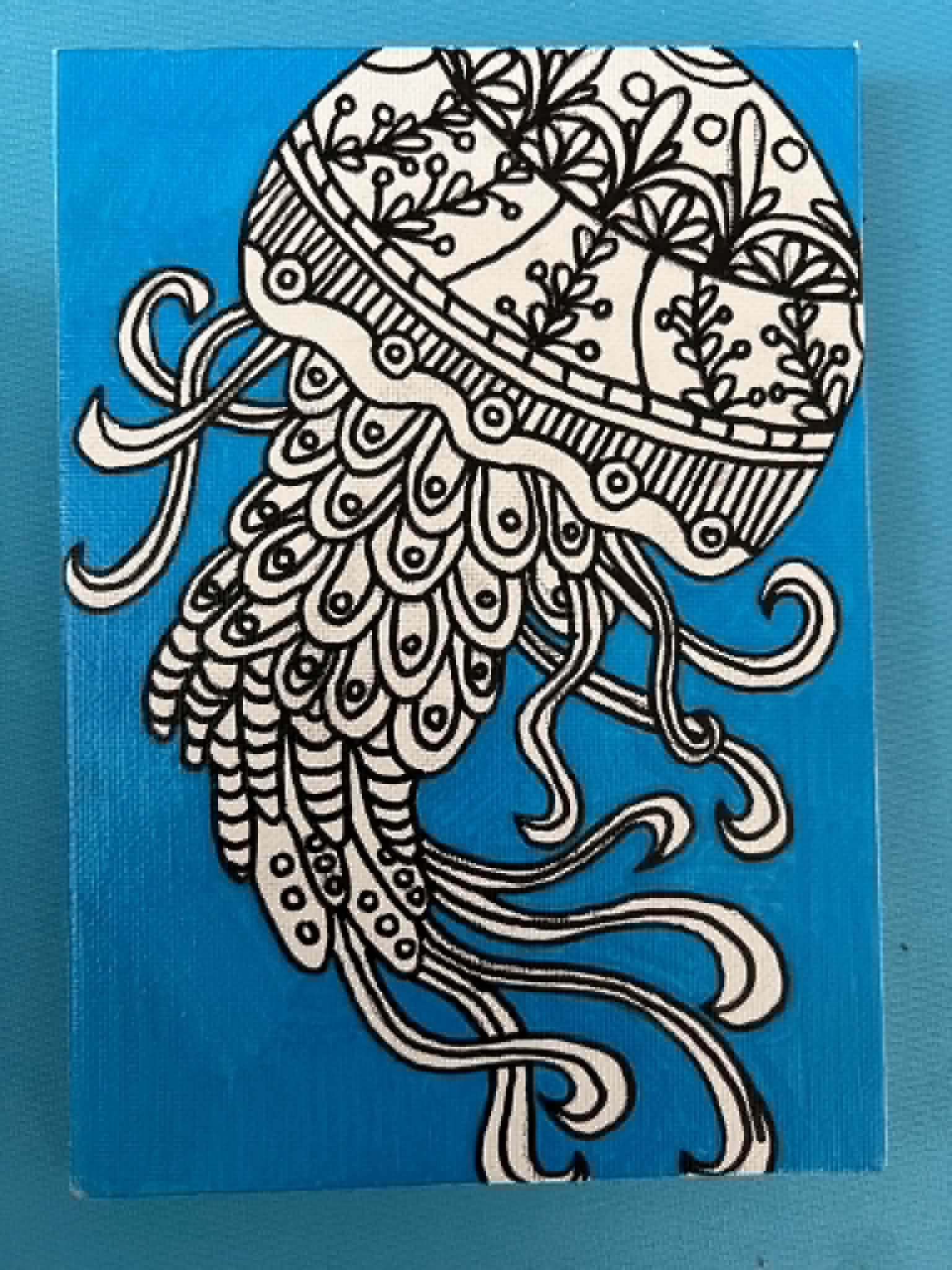 Jellyfish painting