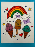 Summer treats painting