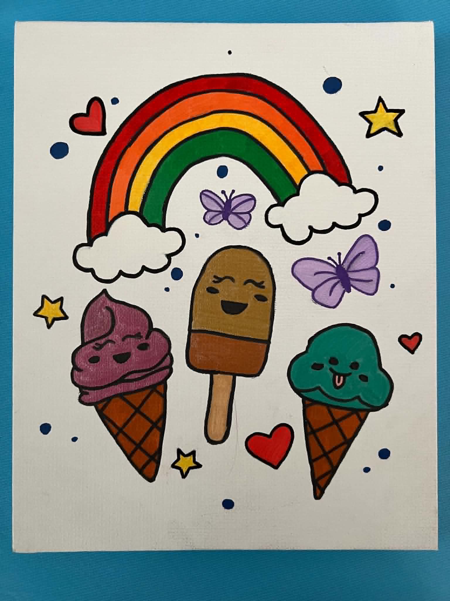Summer treats painting