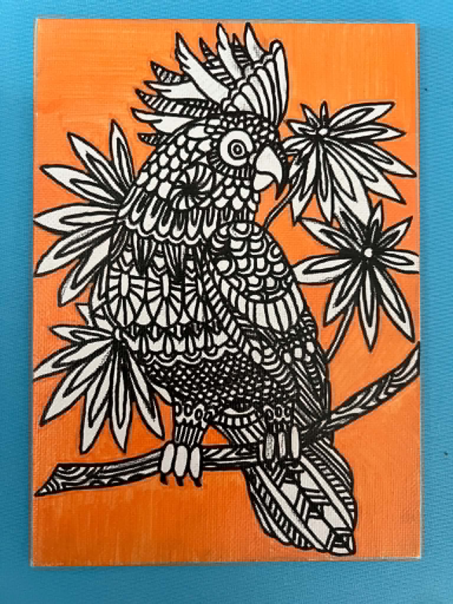 Bird painting