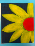 Sunflower painting