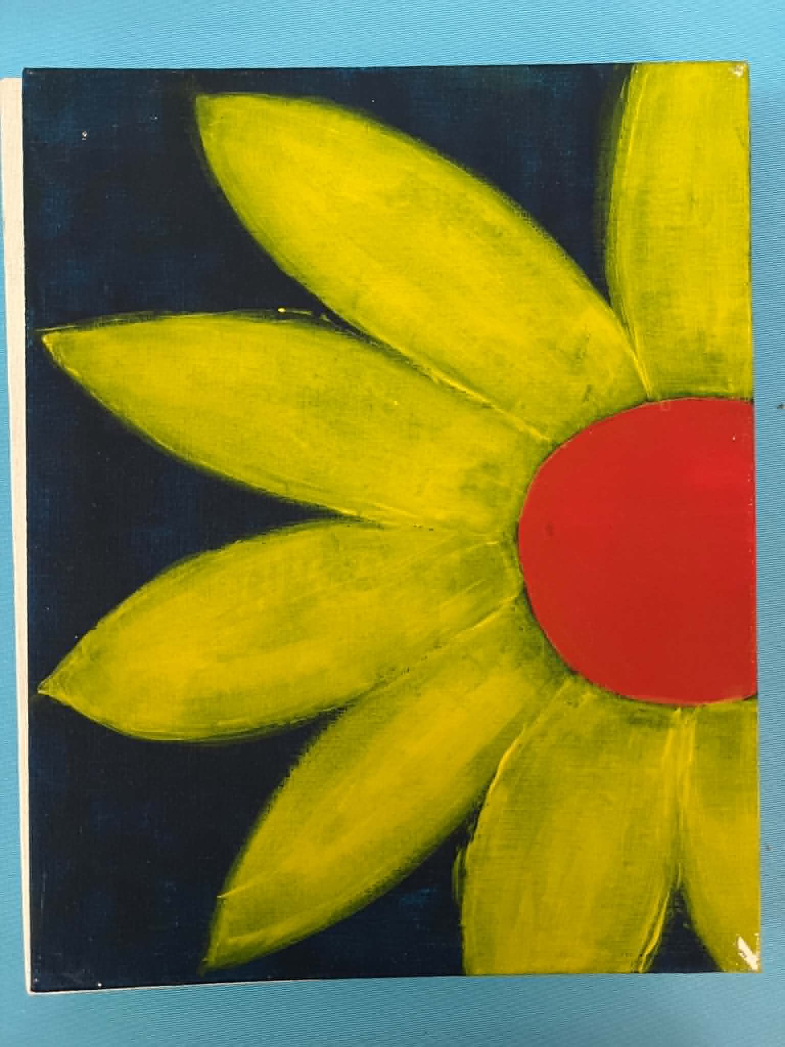 Sunflower painting
