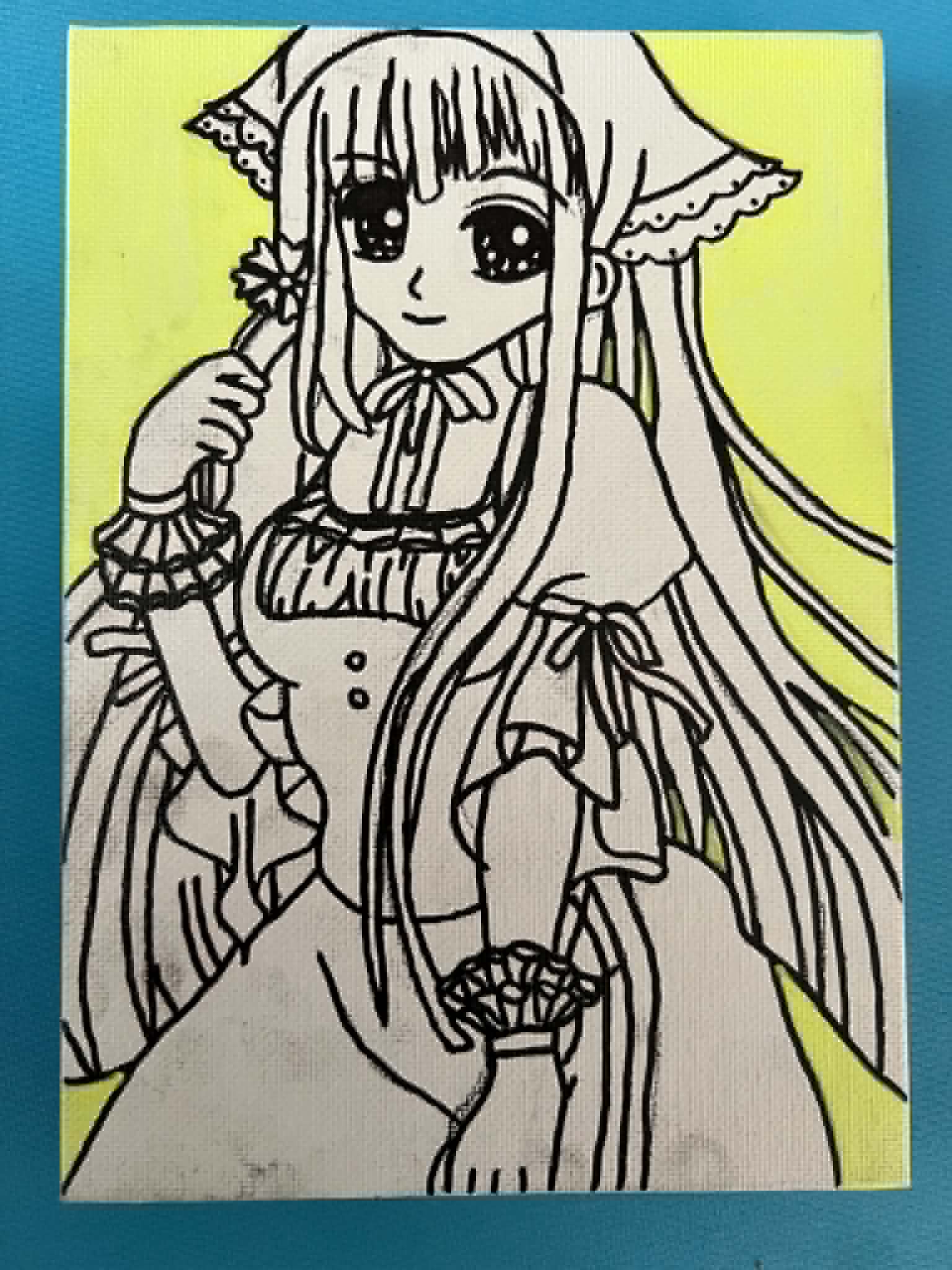 Anime painting