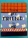 Toy friendship painting