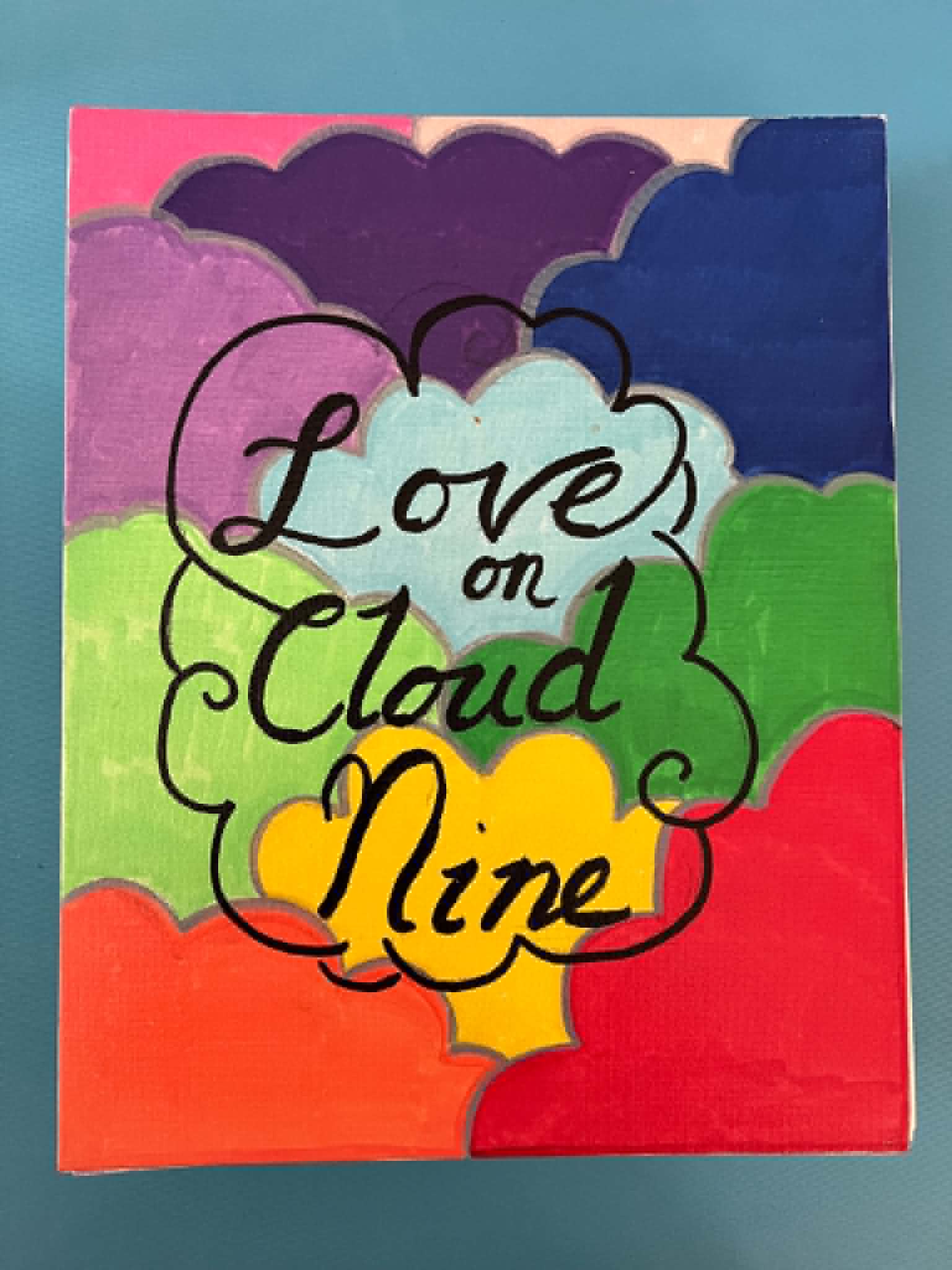 Love and cloud nine painting