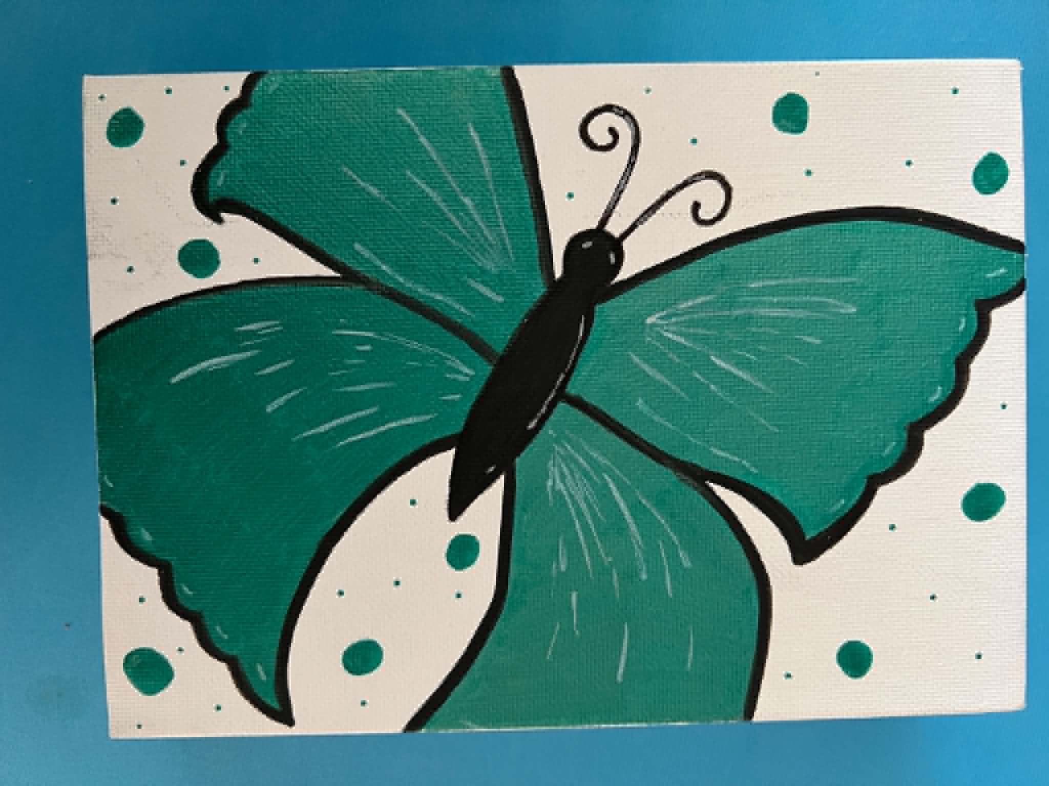 Butterfly painting
